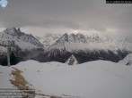 Archiv Foto Webcam Sessellift Index bei Flégère 09:00