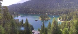 Archived image Webcam Lake Caumasee 11:00