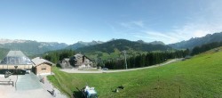 Archived image Webcam Shaper Snowpark of La Clusaz 09:00
