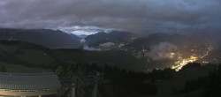 Archived image Webcam Upper station of the Beauregard mountain railway 20:00