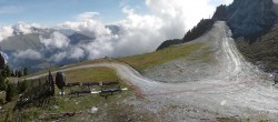 Archiv Foto Webcam Peisey Vallandry - Bergstation Sessellift Clocheret 09:00