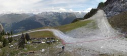 Archiv Foto Webcam Peisey Vallandry - Bergstation Sessellift Clocheret 11:00