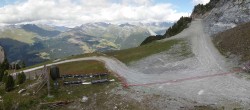 Archiv Foto Webcam Peisey Vallandry - Bergstation Sessellift Clocheret 15:00