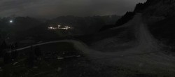 Archived image Webcam Peisey Vallandry - Top station chairlift Clocheret 22:00