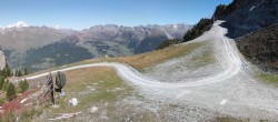 Archiv Foto Webcam Peisey Vallandry - Bergstation Sessellift Clocheret 13:00