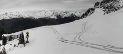 Archived image Webcam Peisey Vallandry - Top station chairlift Clocheret 07:00