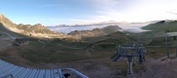Archiv Foto Webcam Les Arcs - Bergstation Sessellift Arcabulle 06:00