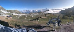 Archiv Foto Webcam Les Arcs - Bergstation Sessellift Arcabulle 07:00