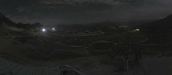 Archived image Webcam Les Arcs - top station chairlift Arcabulle 22:00