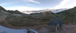 Archived image Webcam Les Arcs - top station chairlift Arcabulle 07:00