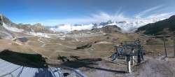 Archived image Webcam Les Arcs - top station chairlift Arcabulle 09:00