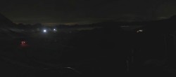 Archiv Foto Webcam Les Arcs - Bergstation Sessellift Arcabulle 01:00