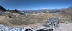 Archiv Foto Webcam Les Arcs - Bergstation Sessellift Arcabulle 13:00