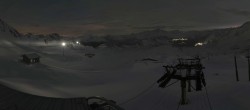 Archiv Foto Webcam Les Arcs - Bergstation Sessellift Arcabulle 05:00