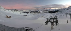 Archiv Foto Webcam Les Arcs - Bergstation Sessellift Arcabulle 06:00