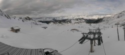 Archiv Foto Webcam Les Arcs - Bergstation Sessellift Arcabulle 13:00