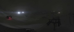 Archived image Webcam Les Arcs - top station chairlift Arcabulle 03:00