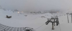 Archived image Webcam Les Arcs - top station chairlift Arcabulle 06:00