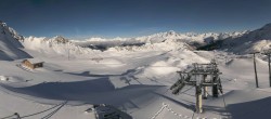 Archived image Webcam Les Arcs - top station chairlift Arcabulle 09:00