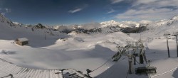 Archived image Webcam Les Arcs - top station chairlift Arcabulle 13:00