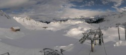 Archived image Webcam Les Arcs - top station chairlift Arcabulle 09:00