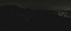 Archiv Foto Webcam Peisey Vallandry - Bergstation Sessellift Arpette 21:00