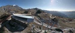 Archiv Foto Webcam Peisey Vallandry - Bergstation Sessellift Arpette 15:00