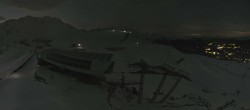 Archiv Foto Webcam Peisey Vallandry - Bergstation Sessellift Arpette 05:00