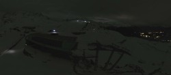 Archiv Foto Webcam Peisey Vallandry - Bergstation Sessellift Arpette 01:00