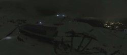 Archiv Foto Webcam Peisey Vallandry - Bergstation Sessellift Arpette 05:00
