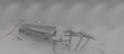 Archiv Foto Webcam Peisey Vallandry - Bergstation Sessellift Arpette 17:00
