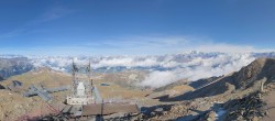 Archiv Foto Webcam Peisey Vallandry - Bergstation Gondel L`Aiguille Rouge 09:00