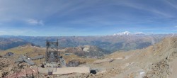 Archived image Webcam Peisey Vallandry - Top station cable car L`Aiguille Rouge 13:00