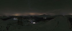 Archiv Foto Webcam Peisey Vallandry - Bergstation Gondel L`Aiguille Rouge 01:00