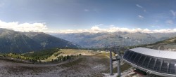 Archiv Foto Webcam Peisey Vallandry - Bergstation Sessellift Grizzly 13:00