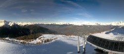 Archived image Webcam Peisey Vallandry - Top station of chairlift Grizzly 09:00