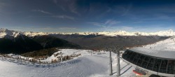 Archived image Webcam Peisey Vallandry - Top station of chairlift Grizzly 11:00
