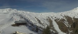 Archived image Webcam Les Contamines Montjoie - View over the slope Signal 07:00
