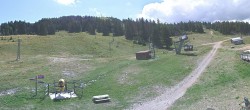 Archiv Foto Webcam Lelex: Bergstation Catheline 13:00