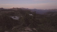 Archiv Foto Webcam Sunshine Village: Rock Isle Lake 02:00
