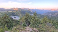 Archiv Foto Webcam Sunshine Village: Rock Isle Lake 04:00
