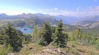 Archiv Foto Webcam Sunshine Village: Rock Isle Lake 08:00