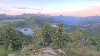 Archiv Foto Webcam Sunshine Village: Rock Isle Lake 04:00