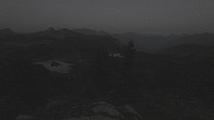 Archiv Foto Webcam Sunshine Village: Rock Isle Lake 23:00