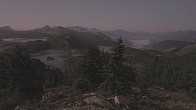 Archiv Foto Webcam Sunshine Village: Rock Isle Lake 02:00