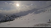 Archiv Foto Webcam Marmot Basin: Upper Mountain 09:00