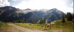 Archived image Webcam Lake Louise: Panorama Ptarmigan 10:00