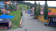 Archiv Foto Webcam Silver Star Mountain Resort Blick auf das Dorf 06:00