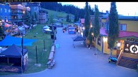 Archiv Foto Webcam Silver Star Mountain Resort Blick auf das Dorf 04:00