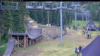 Archived image Webcam Silver Queen Slope and chair lift 10:00